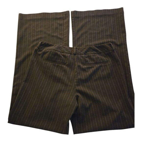 NEW YORK & CO STRETCH Black Pinstripe Pants WOMENS SZ 8 - Picture 5 of 5
